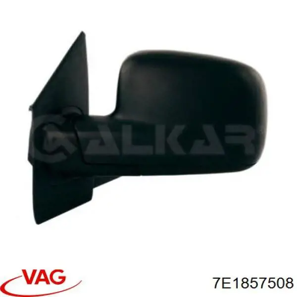 Espejo de retrovisor derecho 7E1857508 VAG