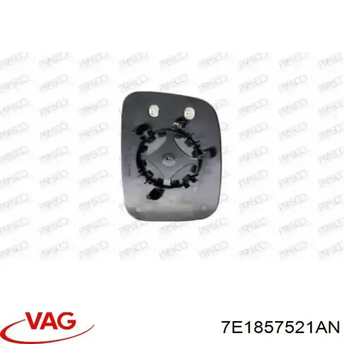 Cristal de espejo retrovisor exterior izquierdo 7E1857521AN VAG