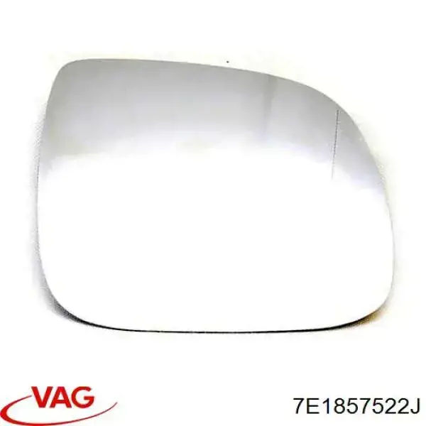 Cristal de espejo retrovisor derecho VAG 7E1857522J precio, desde 20,18 EUR