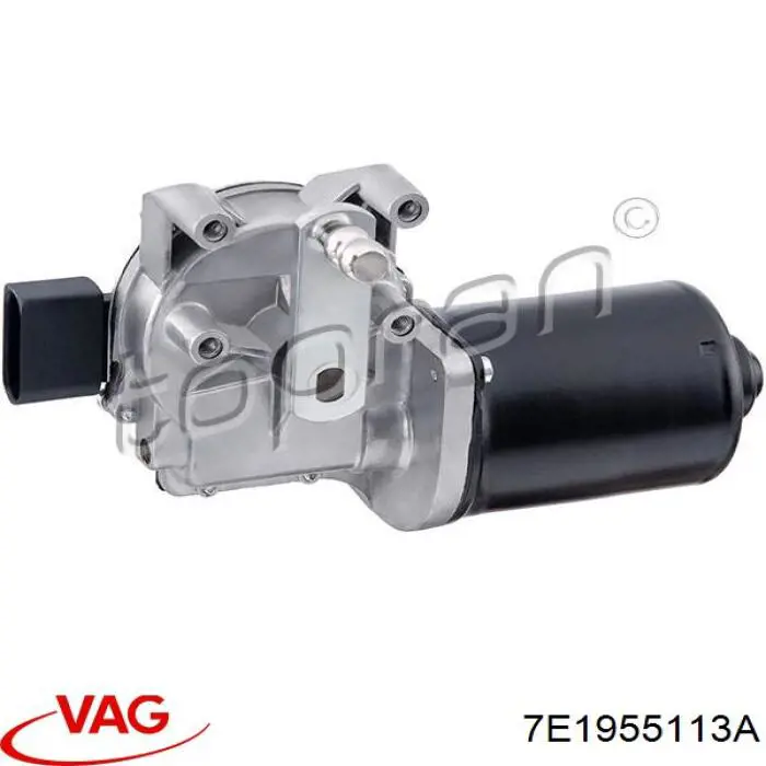 7E1955113A VAG motor del limpiaparabrisas del parabrisas