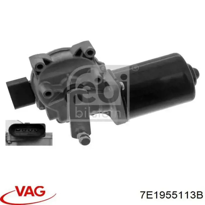 Comprar 7E1955113B VAG Motor limpiaparabrisas