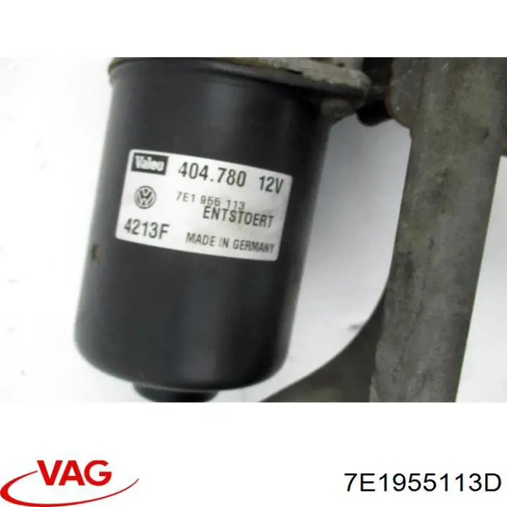 Motor limpiaparabrisas 7E1955113D VAG