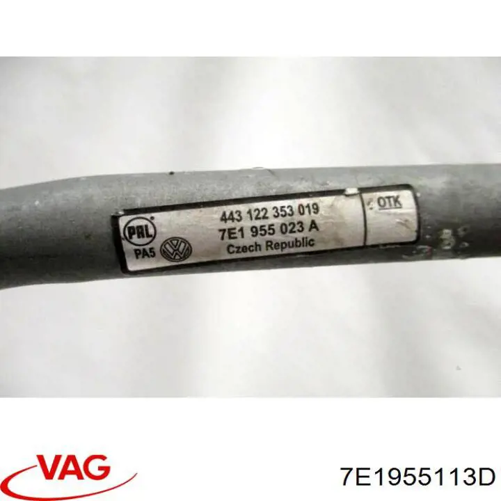 Motor del limpiaparabrisas VAG 7E1955113D