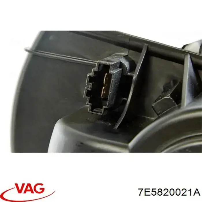 7E5820021A VAG motor eléctrico, ventilador habitáculo