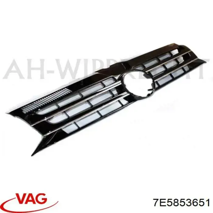 7E5853651 VAG panal de radiador