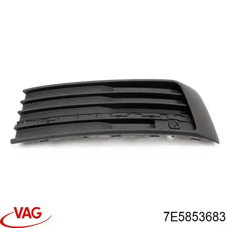 Comprar 7E5853683 VAG Rejilla izquierda del parachoques delantero