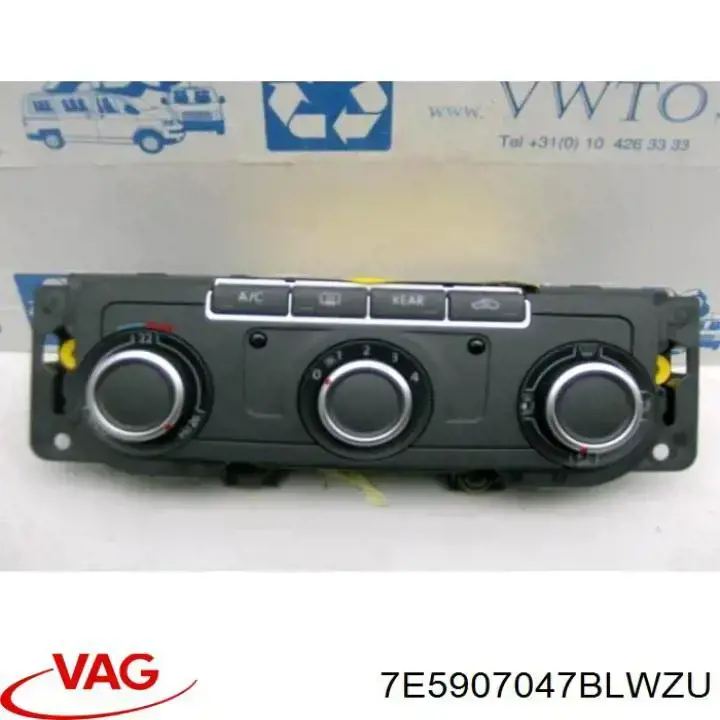 Módulo de modos de calefacción/aire acondicionado VAG 7E5907047BLWZU precio, desde 887,94 EUR