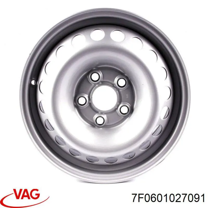 Comprar 7LA601027B1OR VAG Llantas de acero (Estampado)