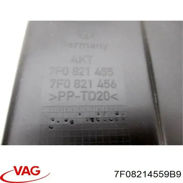 7F08214559B9 VAG 