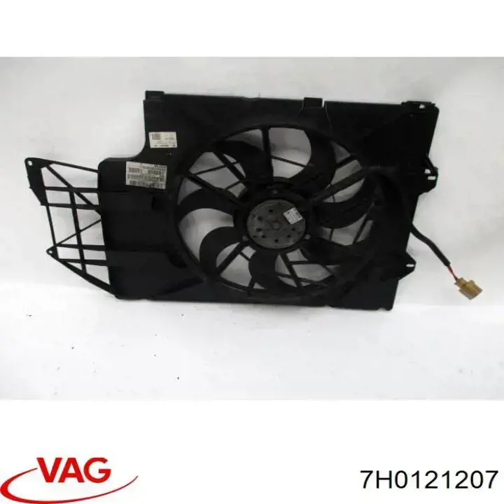 Bastidor radiador 7H0121207 VAG