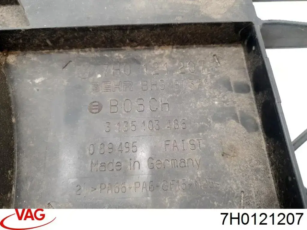 Comprar 7H0121207 VAG Bastidor, radiador