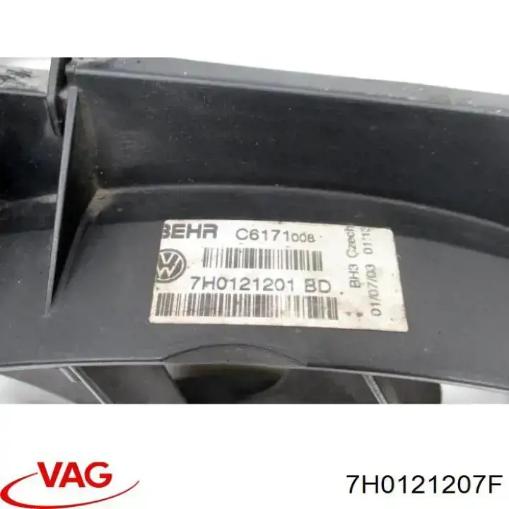 Radiador de agua VAG 7H0121207F precio, desde 199,26 EUR