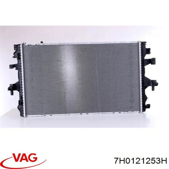 7H0121253H VAG radiador