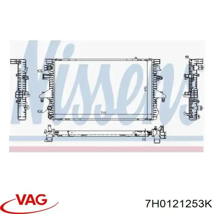 Comprar 7H0121253K VAG Radiador de auto