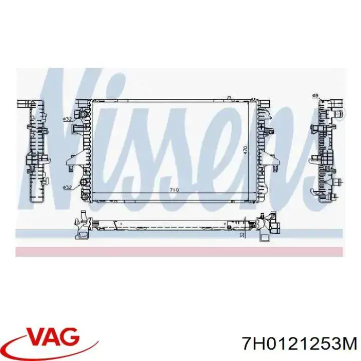 7H0121253M VAG radiador