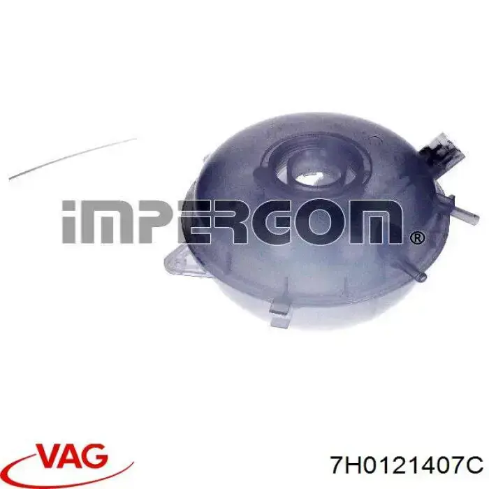 Botella de refrigeración Volkswagen Transporter 7HB, 7HJ, 7EB, 7EJ