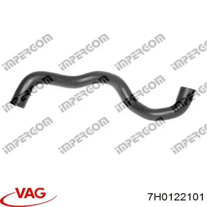Comprar 7H0122101 VAG Manguera superior del radiador