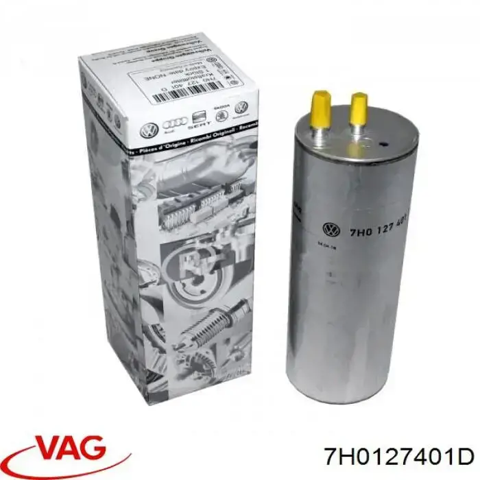 Filtro de combustible 7H0127401D VAG