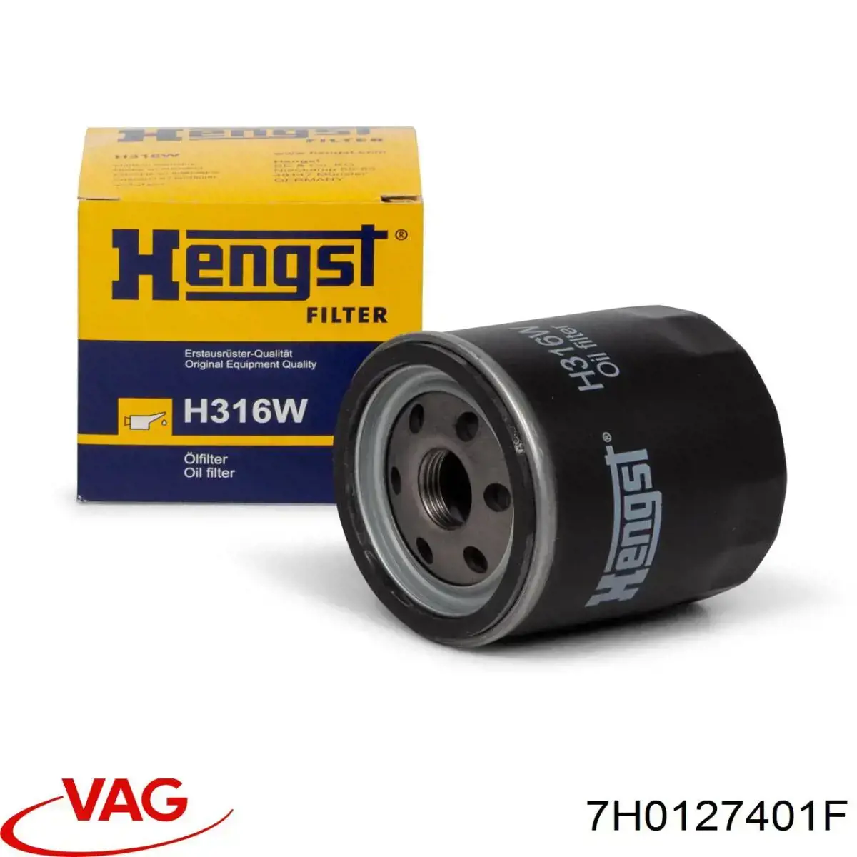 7H0127401F VAG Filtro de gasolina