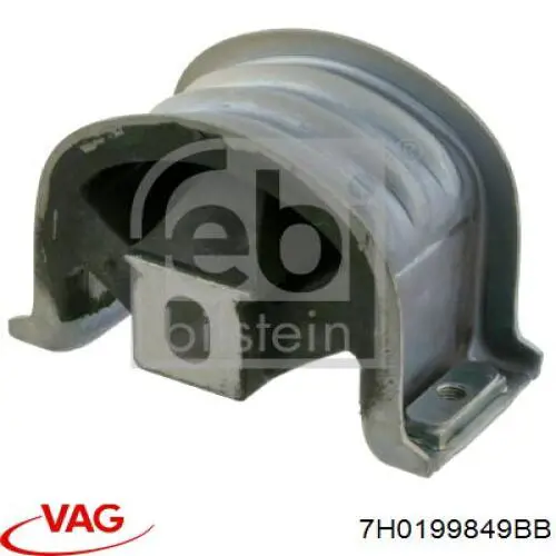 Taco de motor trasero VAG 7E0199849A
