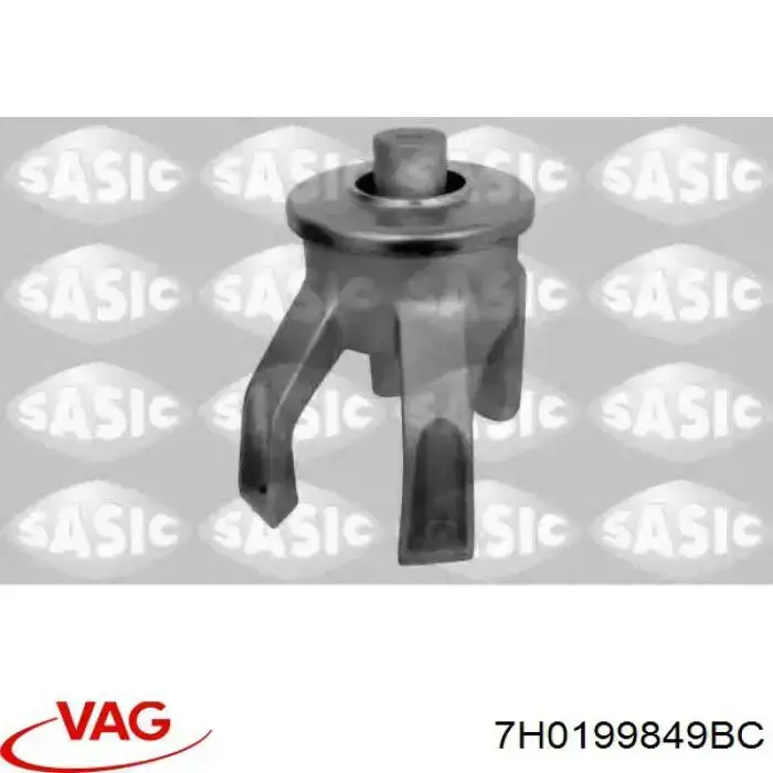 7H0199849BC VAG soporte de motor trasero