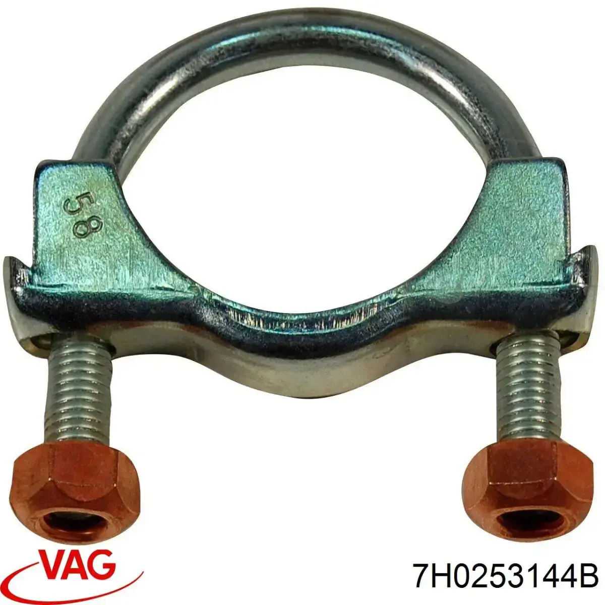 Abrazadera trasera del silenciador VAG 7H0253144B precio, desde 19,03 EUR