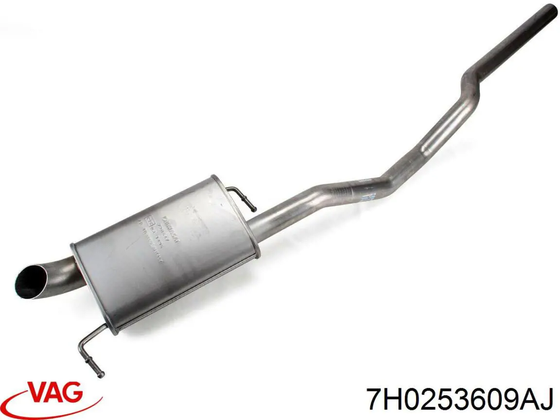 Comprar JZW253609BQ VAG Silenciador trasero