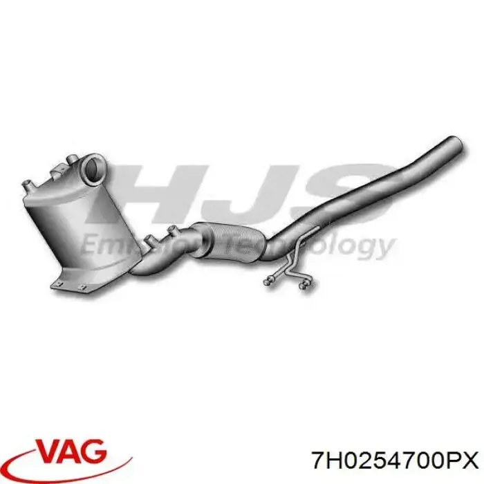 Comprar 7H0254700PX VAG Filtro de partículas (FAP)