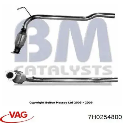 7H0254800 VAG DPF