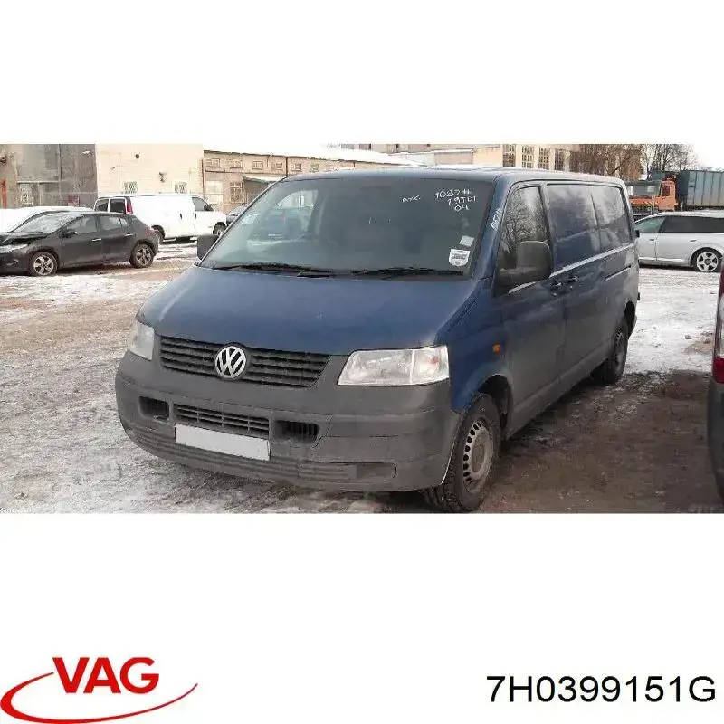 Soporte izquierdo del motor 7H0399151G VAG