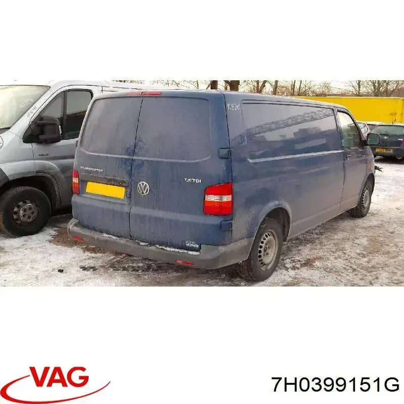 Soporte de motor izquierdo VAG 7H0399151G