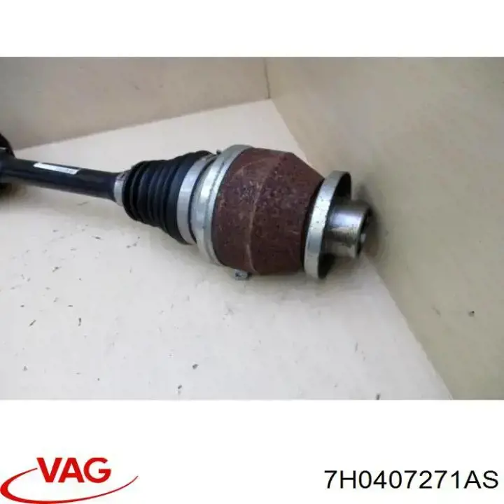 Semieje delantero izquierdo VAG 7H0407271AS precio, desde 107,45 EUR