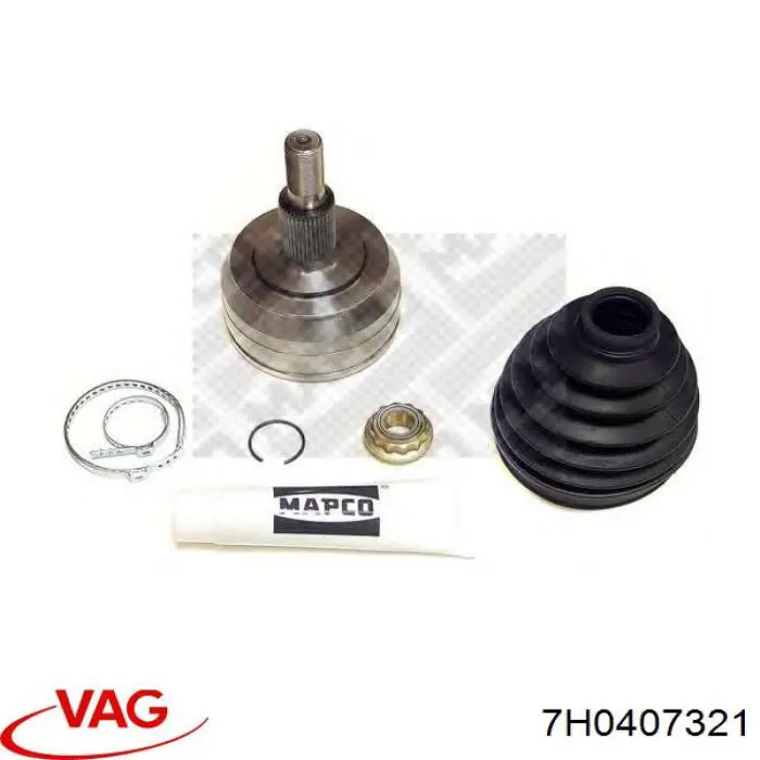 Junta homocinética exterior delantera VAG 7H0407321 precio, desde 42,88 EUR