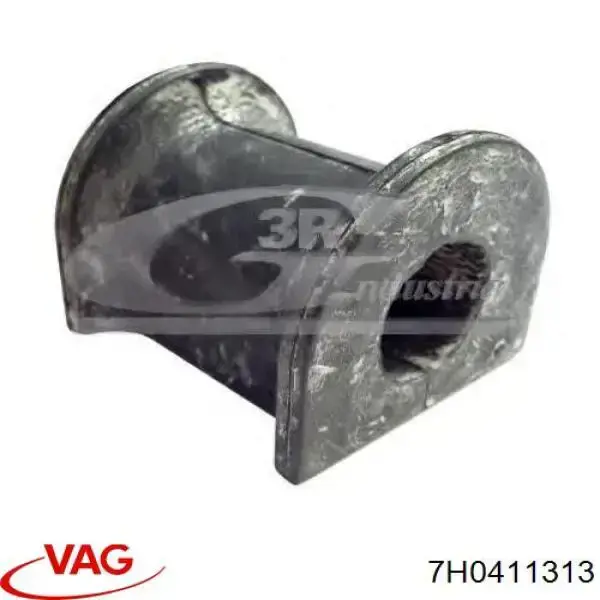 Buje de barra estabilizadora delantera 7H0411313 VAG