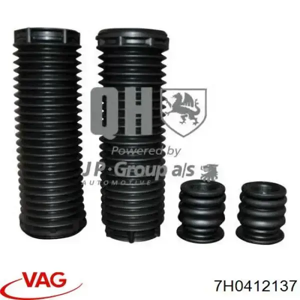 Fuelle, amortiguador delantero 7H0412137 VAG