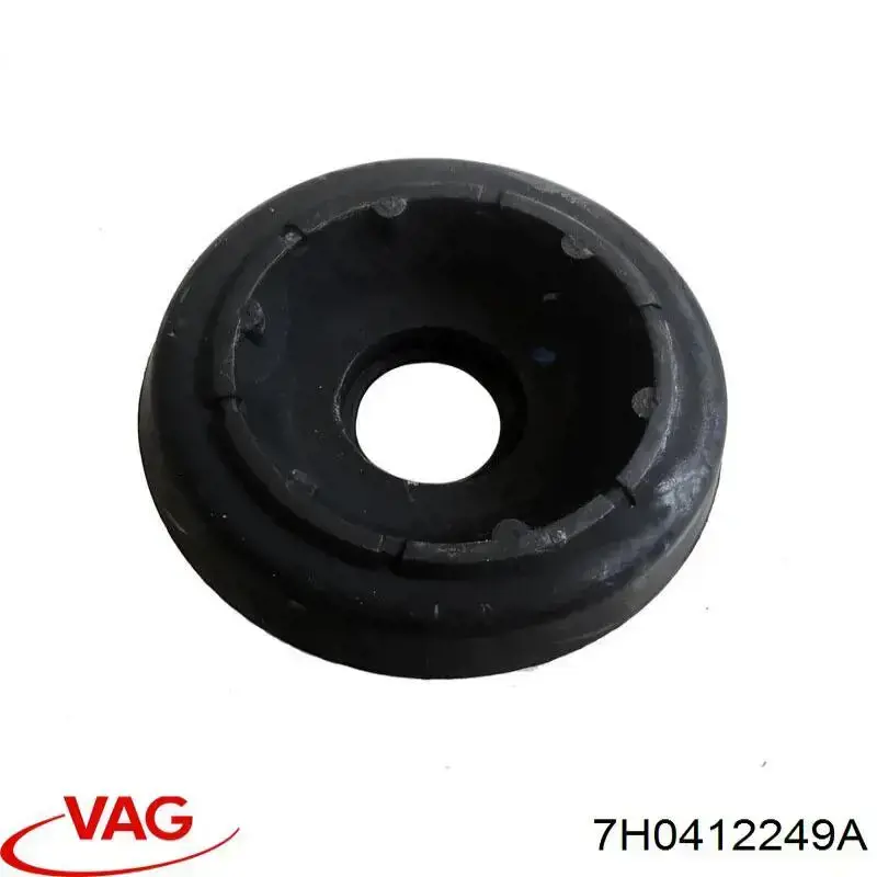 Rodamiento de soporte del amortiguador delantero 7H0412249A VAG