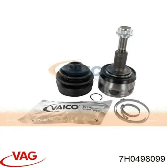 Junta homocinética exterior delantera VAG 7H0498099 precio, desde 41,70 EUR