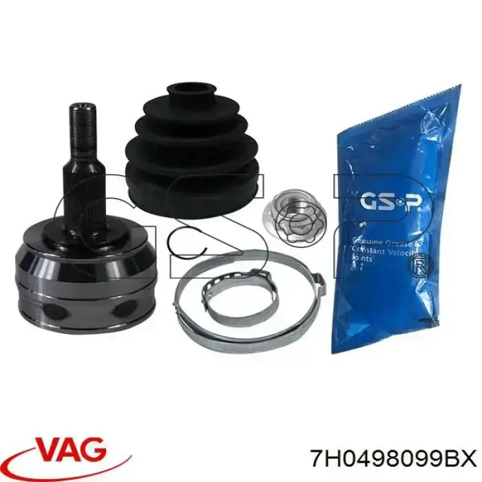 Junta homocinética exterior delantera VAG 7H0498099BX precio, desde 28,71 EUR