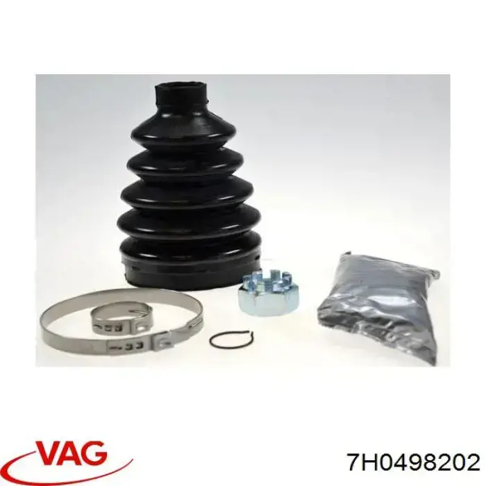 Comprar 7H0498202 VAG Fuelle, junta homocinética interior derecha delantera