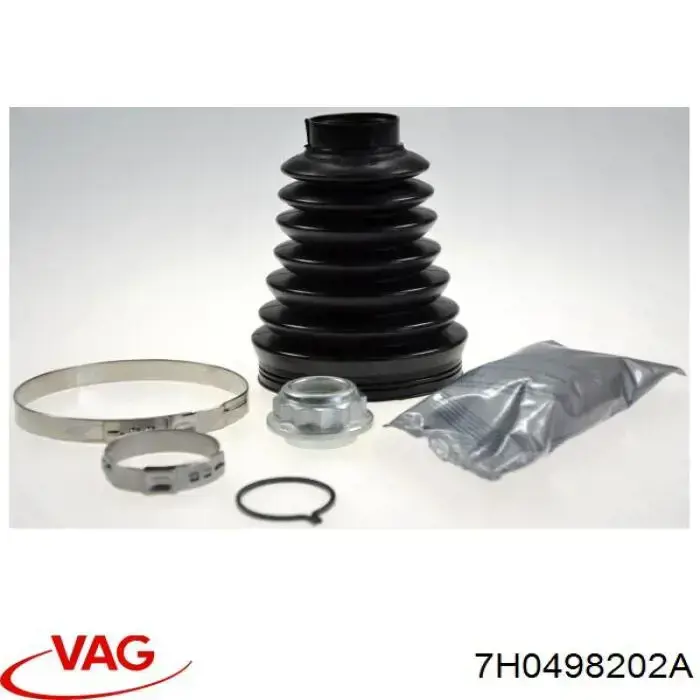 Fuelle transmisión delantero exterior VAG 7H0498202A precio, desde 14,94 EUR