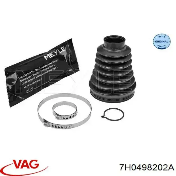 Comprar 7H0498202A VAG Fuelle de semieje delantero interior