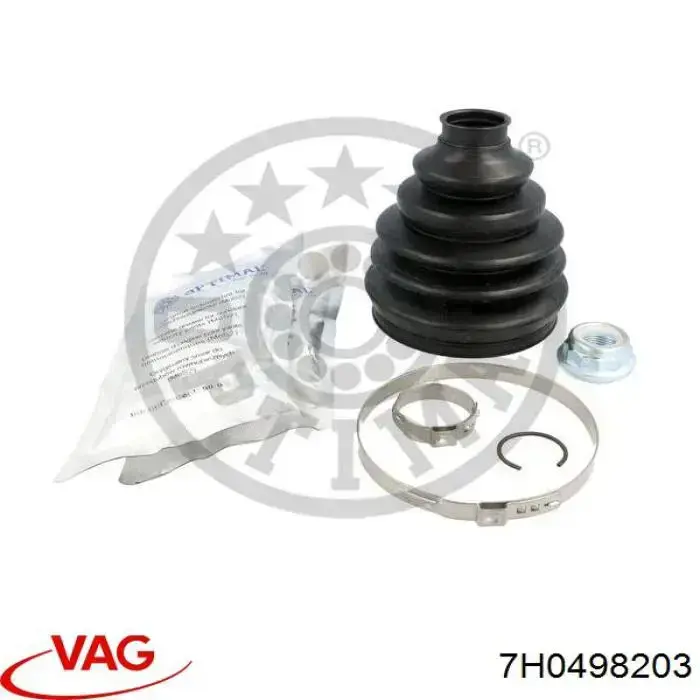 Fuelle de palier delantero exterior 7H0498203 VAG