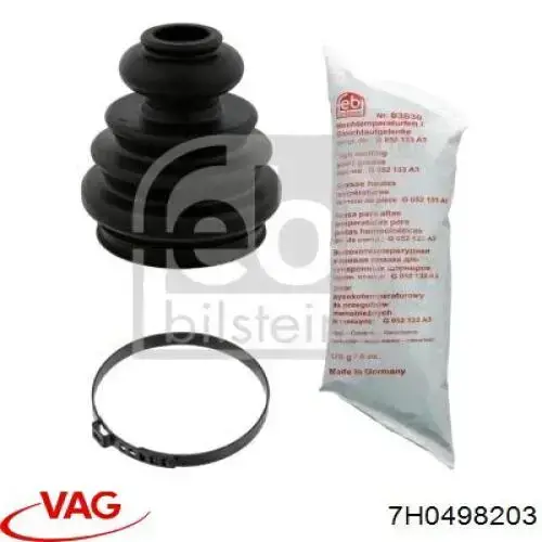 Fuelle, palier delantero exterior VAG 7H0498203 precio, desde 14,73 EUR