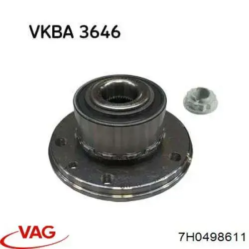 Comprar 7H0498611 VAG Bujes de ruedas