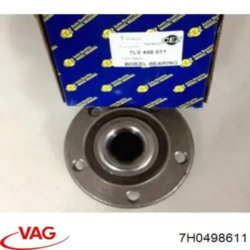 Buje de rueda delantero VAG 7H0498611 precio, desde 69,93 EUR