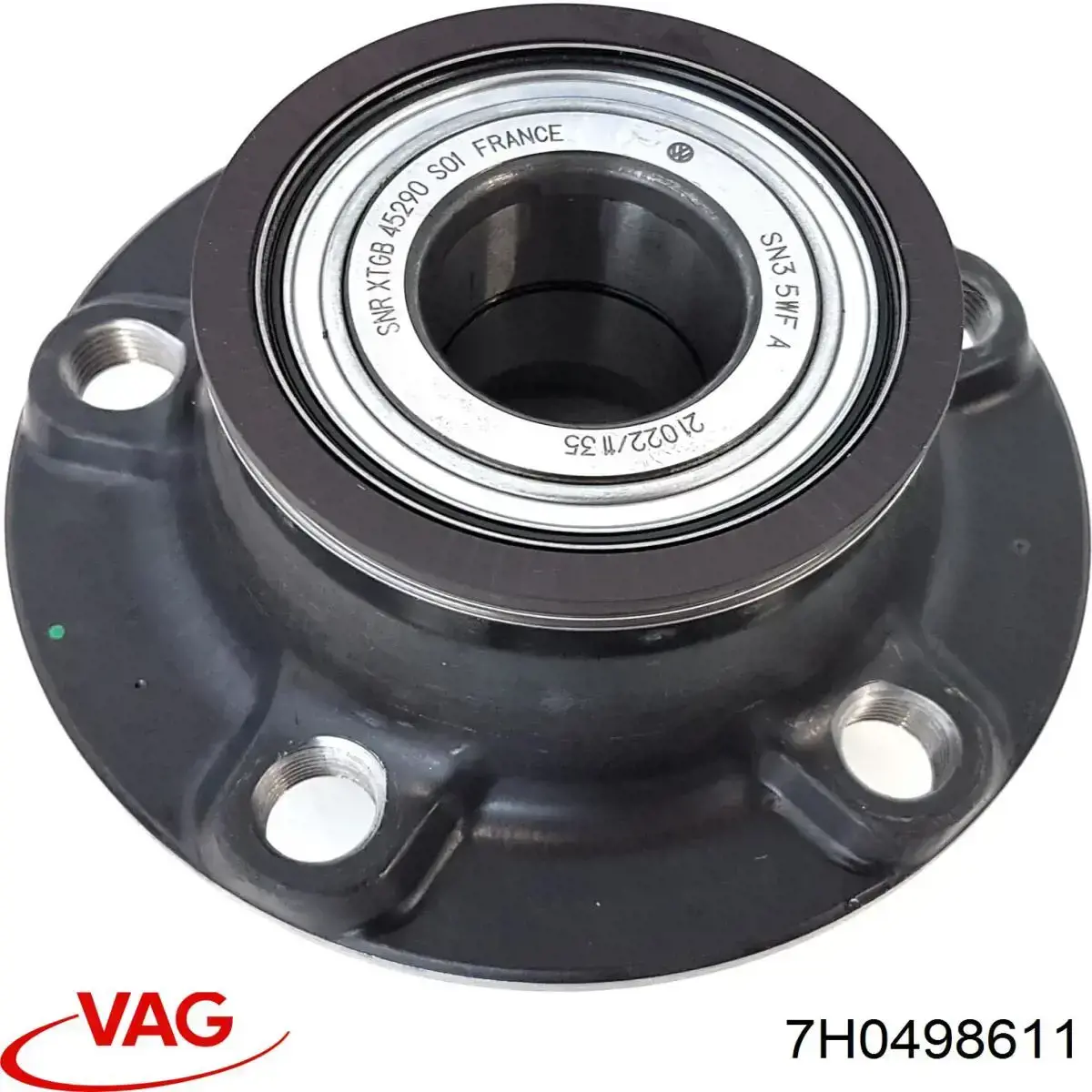 Buje de rueda delantero 7H0498611 VAG