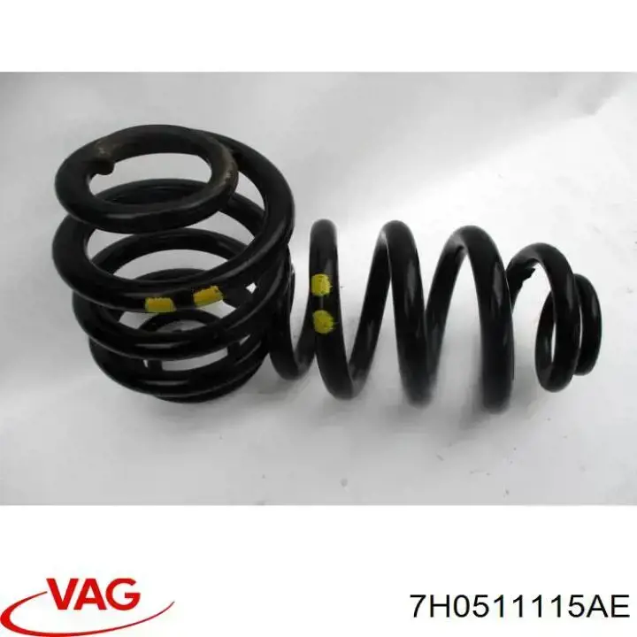 Comprar 7H0511115AE VAG Muelle de eje trasero