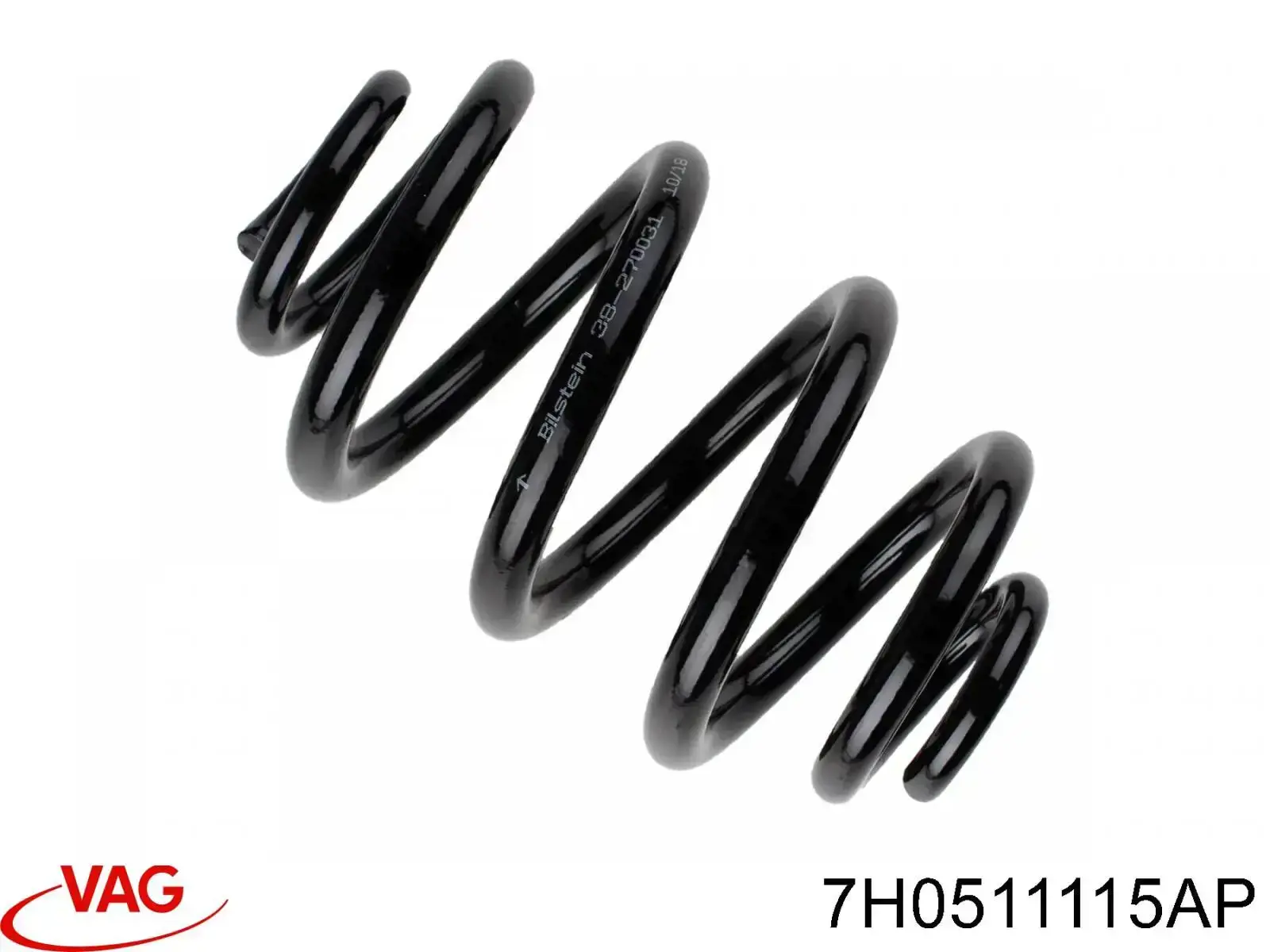 Muelle de suspensión trasero VAG 7H0511115AP precio, desde 59,14 EUR