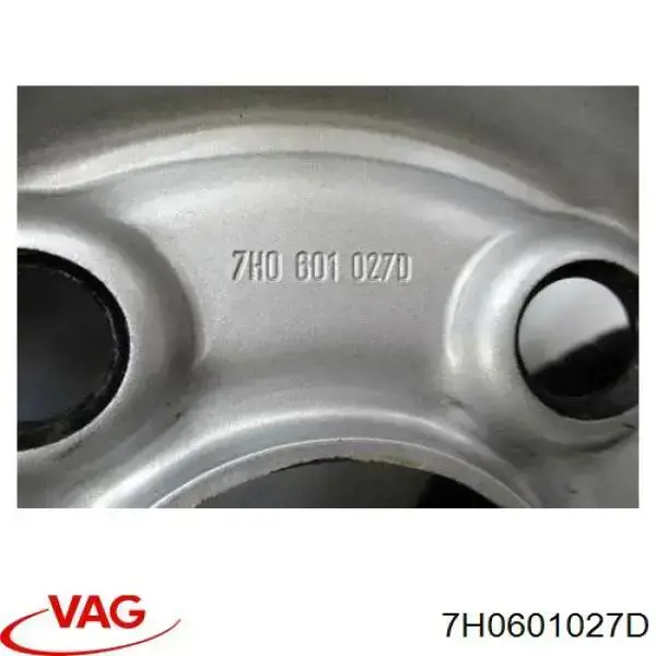 Comprar 7H0601027D VAG Llantas de acero (Estampado)