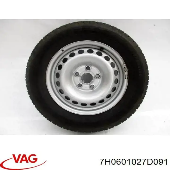 Comprar 7H0601027D091 VAG Llantas de acero (Estampado)